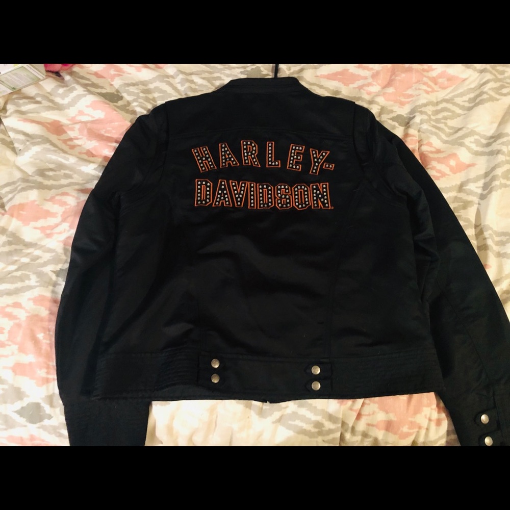 Large Harley Davidson jacket